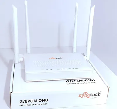 Syrotech Dual Band XPON/GPON ONT with 4 Antenna Wireless Router SY GPON 2010-WADONT