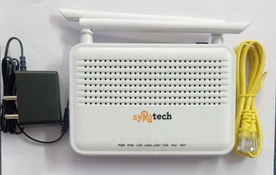 Syrotech-XPON-1110-WDONT Wireless ONT (1GE+1FE+1POTS+WiFi) Dual Antenna Optical Network Unit