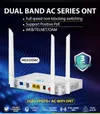 NETLINK GPON ONT ONU 2GE+1POTS+ AC WiFi HG323DAC 4 Antenna Dual Band Router , ONT , BSNL Fiber compatible ONT