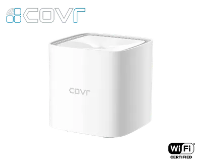  D-Link COVR 1100 AC1200 MU-MIMO Dual Band Whole Home Easy Mesh Wi-Fi Router, Gigabit WAN/LAN Port,Voice Control Compatible