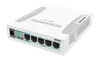 Mikrotik RB260GS CSS106-5G-1S 5x Gigabit Ethernet Smart Switch, SFP cage, plastic case, SwOS