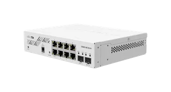 Mikrotik CSS610-8G-2S+IN Eight 1G Ethernet ports and two SFP+ ports for 10G fiber connectivity. Portable, powerful and extremely cost-effective – this switch is an instant classic.