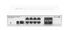 Mikrotik CRS112-8G-4S-IN 8x Gigabit Ethernet Smart Switch, 4x SFP cages, 400MHz CPU, 128MB RAM, desktop case, RouterOS L5
