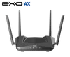 D-Link DIR-X1560 AX 1500 MU-MIMO Dual Band Wi Fi 6 Router, 5 Gigabit Port, 4 External Antenna, Voice Control Compatible, Parental Control