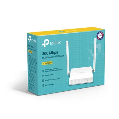 TP-Link TL-WR820N Wireless Single band WiFi Router, Multi-Mode Wi-Fi Router