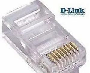 D-Link(INDIA) RJ45 Connector Module Plugs - Pack of 100 Nos