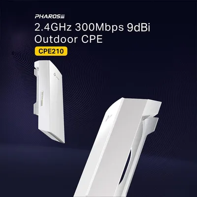 TP-Link CPE210 2.4GHz Outdoor Point-to-Multi-Point Connections