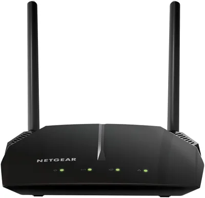 Netgear R6120-100INS AC1200 Dual-Band Wi-Fi Router (Black, Not a Modem)