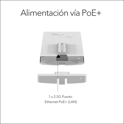 NETGEAR Wireless Outdoor Access Point (WAX610Y) - WiFi 6 Dual-Band AX1800 Speed | Up to 250 Devices | 1x2.5G Ethernet Port | IP55 Weatherproof | 802.11ax | Insight Remote Management | PoE+ Powered