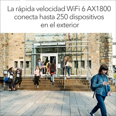 NETGEAR Wireless Outdoor Access Point (WAX610Y) - WiFi 6 Dual-Band AX1800 Speed | Up to 250 Devices | 1x2.5G Ethernet Port | IP55 Weatherproof | 802.11ax | Insight Remote Management | PoE+ Powered