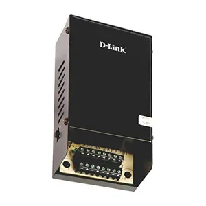D-Link DPS-F1A08 8 Channel 10A Metal Case Power Supply for CCTV (Black)