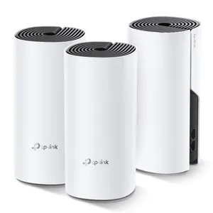 TP-Link Deco M4 Whole Home Mesh Wi-Fi System, Seamless Roaming and Speedy (AC1200), Router and Wi-Fi Booster,  Pack of 3