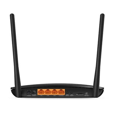 TP-Link MR400 4G LTE 1200 Mbps 4G Router  (Black, Dual Band)