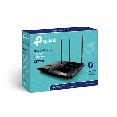 TP-Link Archer C1200 Dual Band Gigabit Wireless Cable Router,