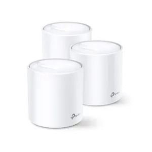 TP-Link Deco X60 Whole Home Mesh Wi-Fi   System, MU-MIMO Technology Router, Pack of 3