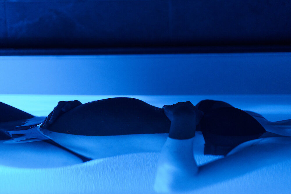 Float Pool - Weightless surrender in mineral-rich waters at Amarta Nurtura wellness resort Bali