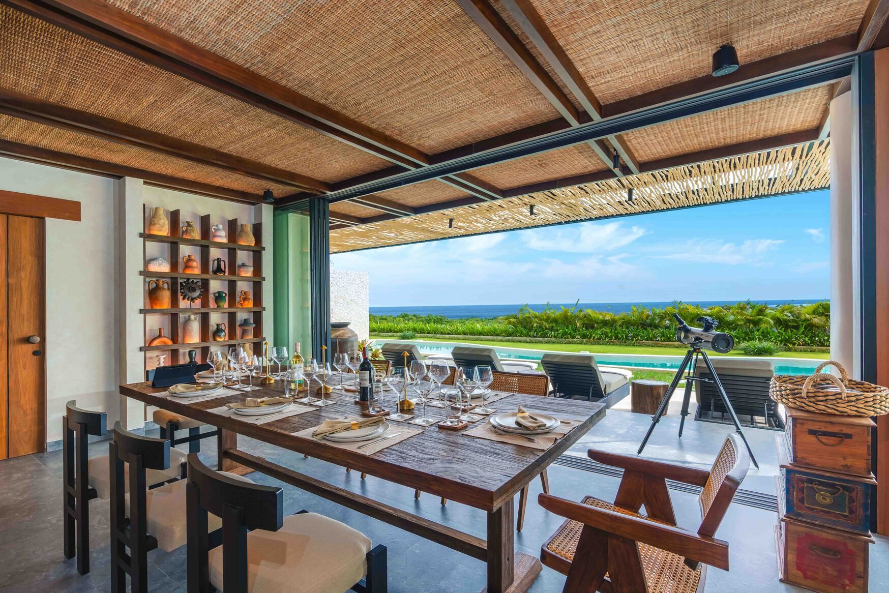 Beautiful Dining Area with Natural Light