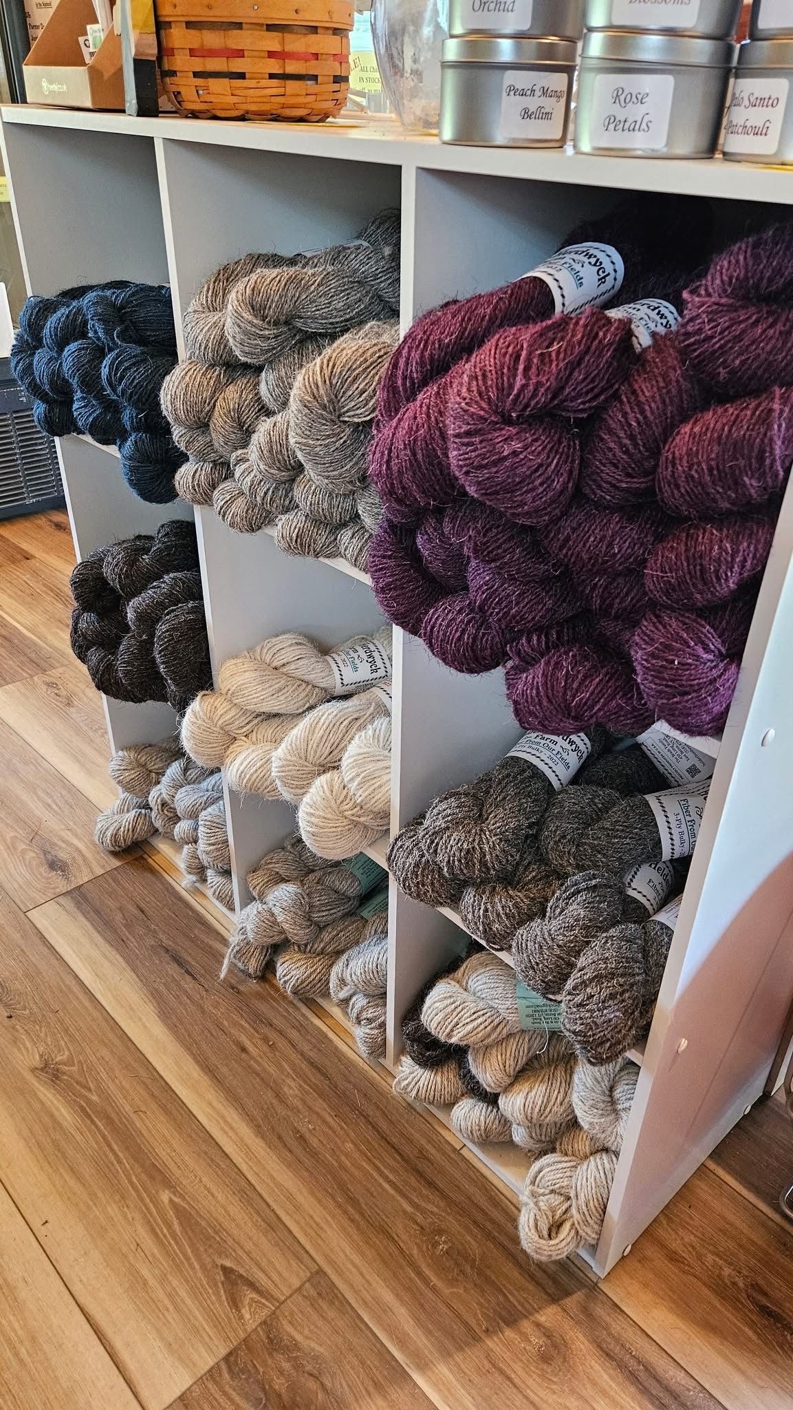 Yarns, Roving, & Wool