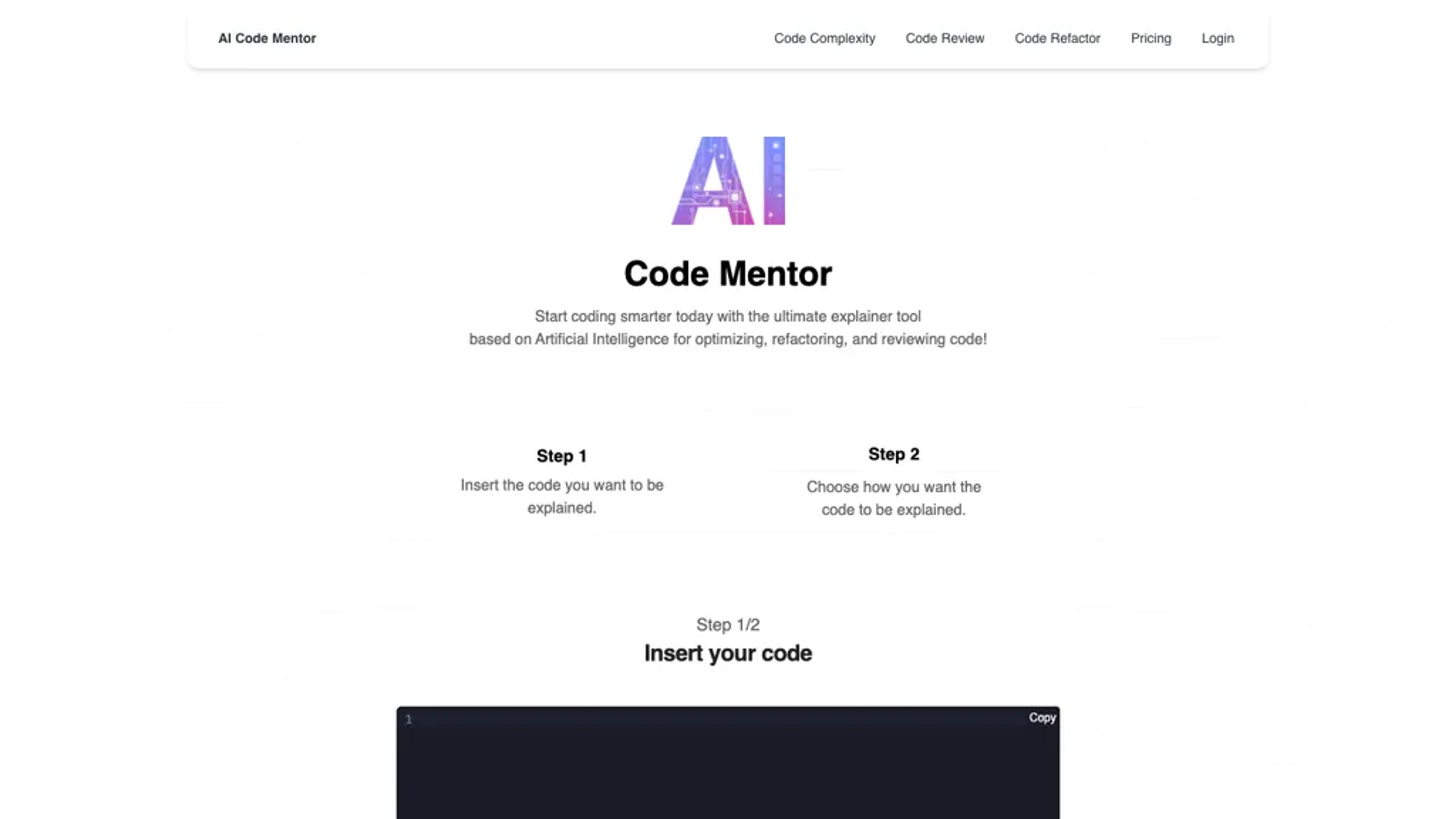AI Code Mentor