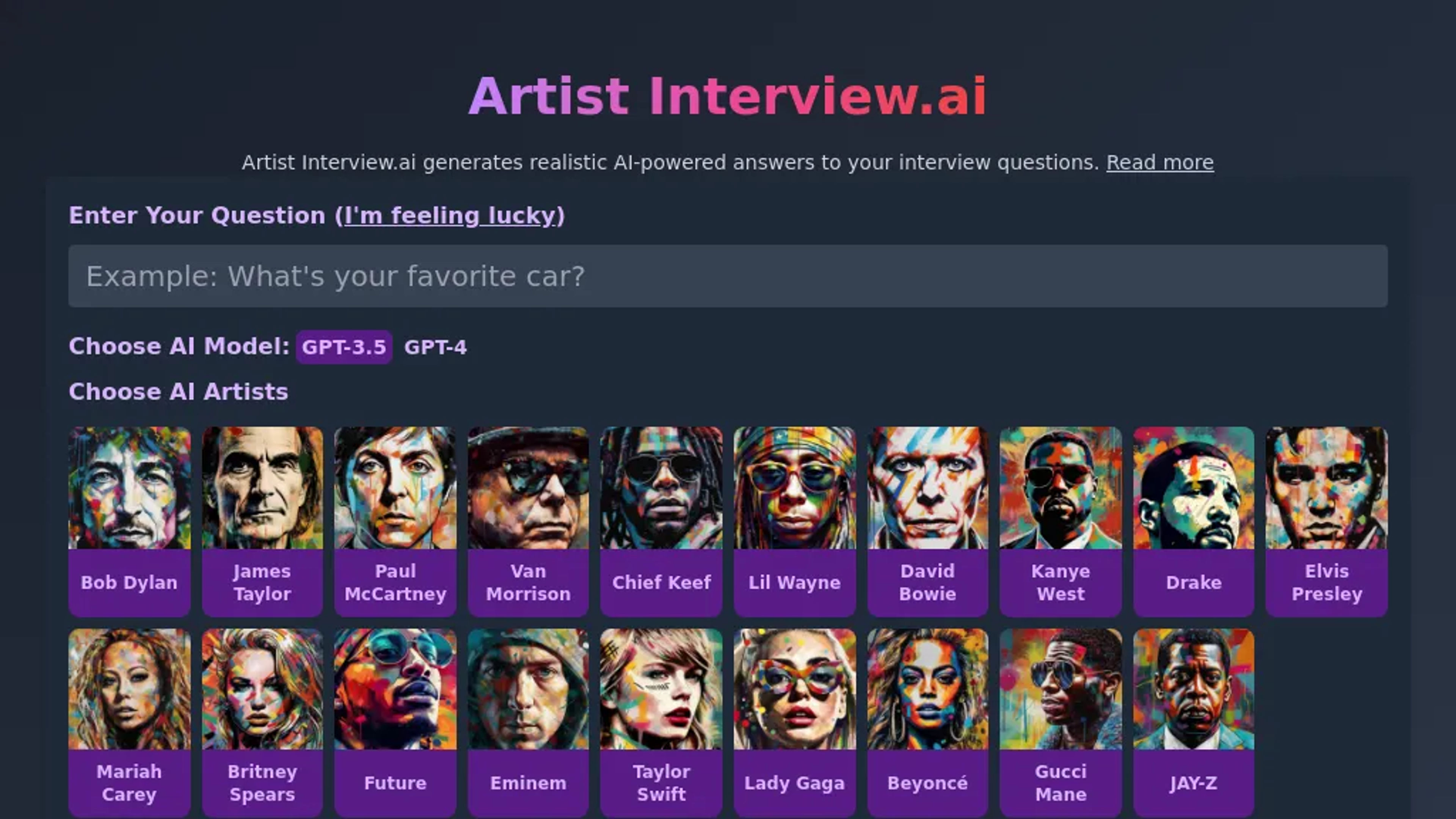 Artistinterview