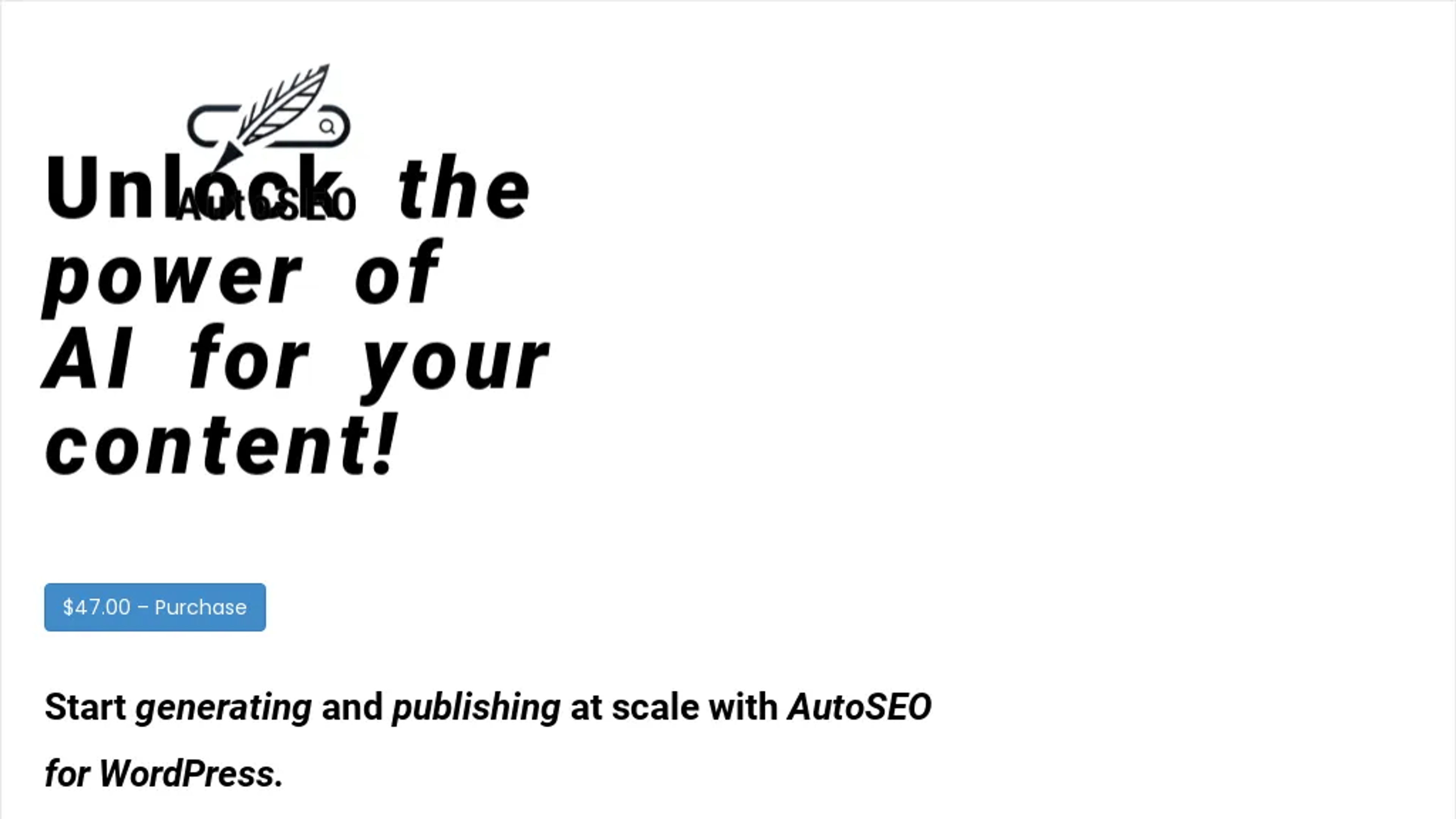 AutoSEO For WordPress