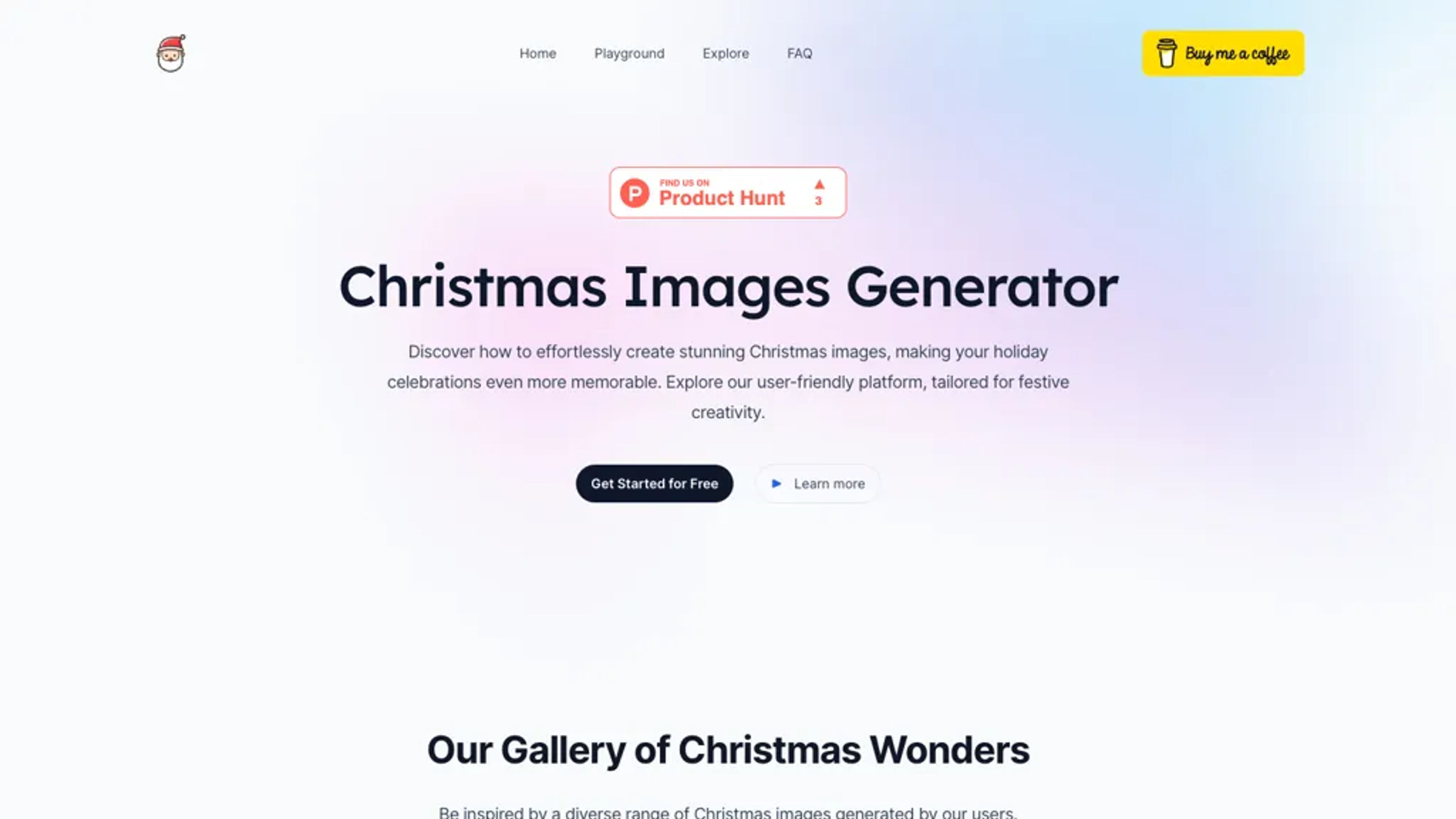 Christmas Images Generator