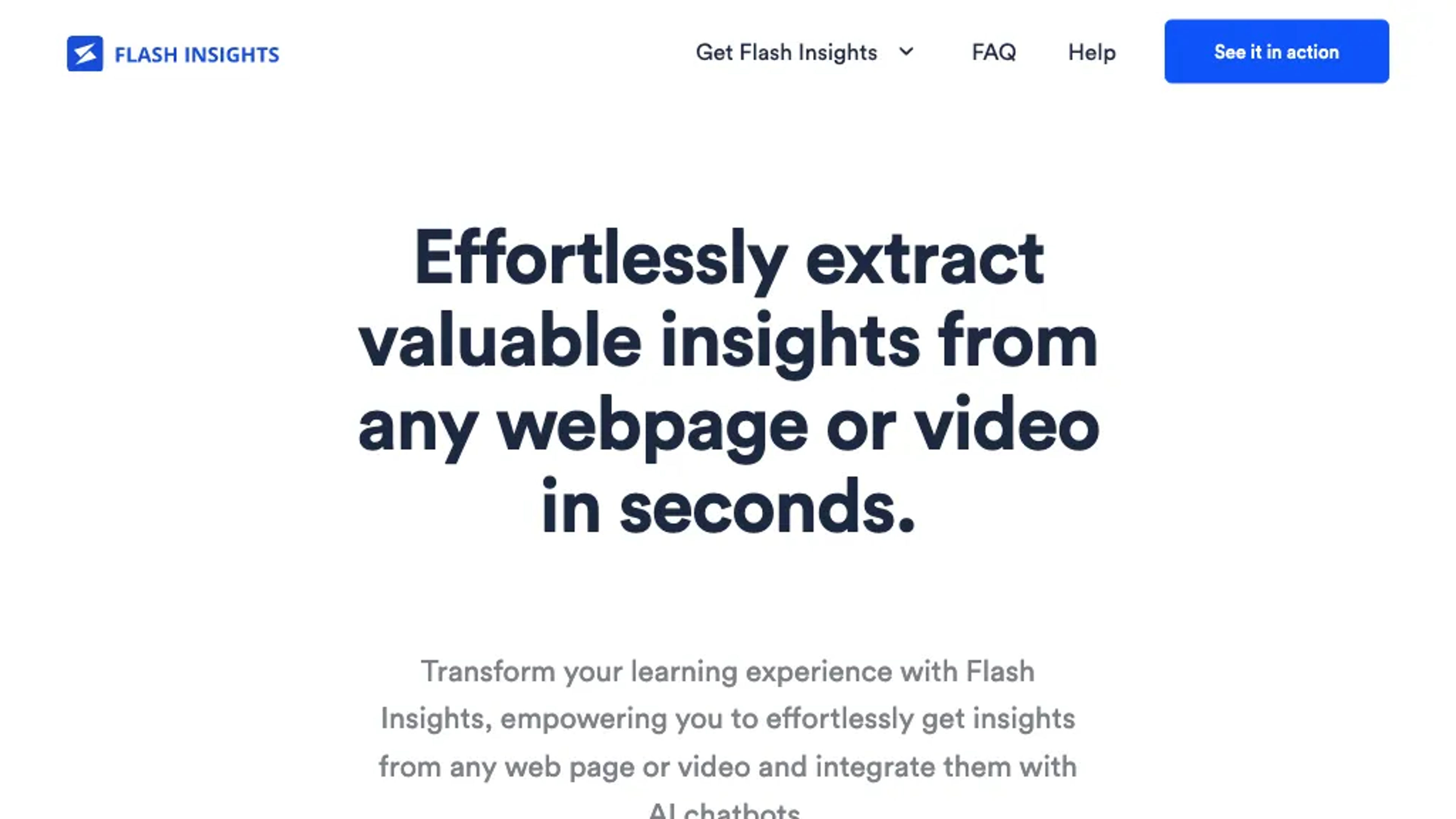 Flash Insights