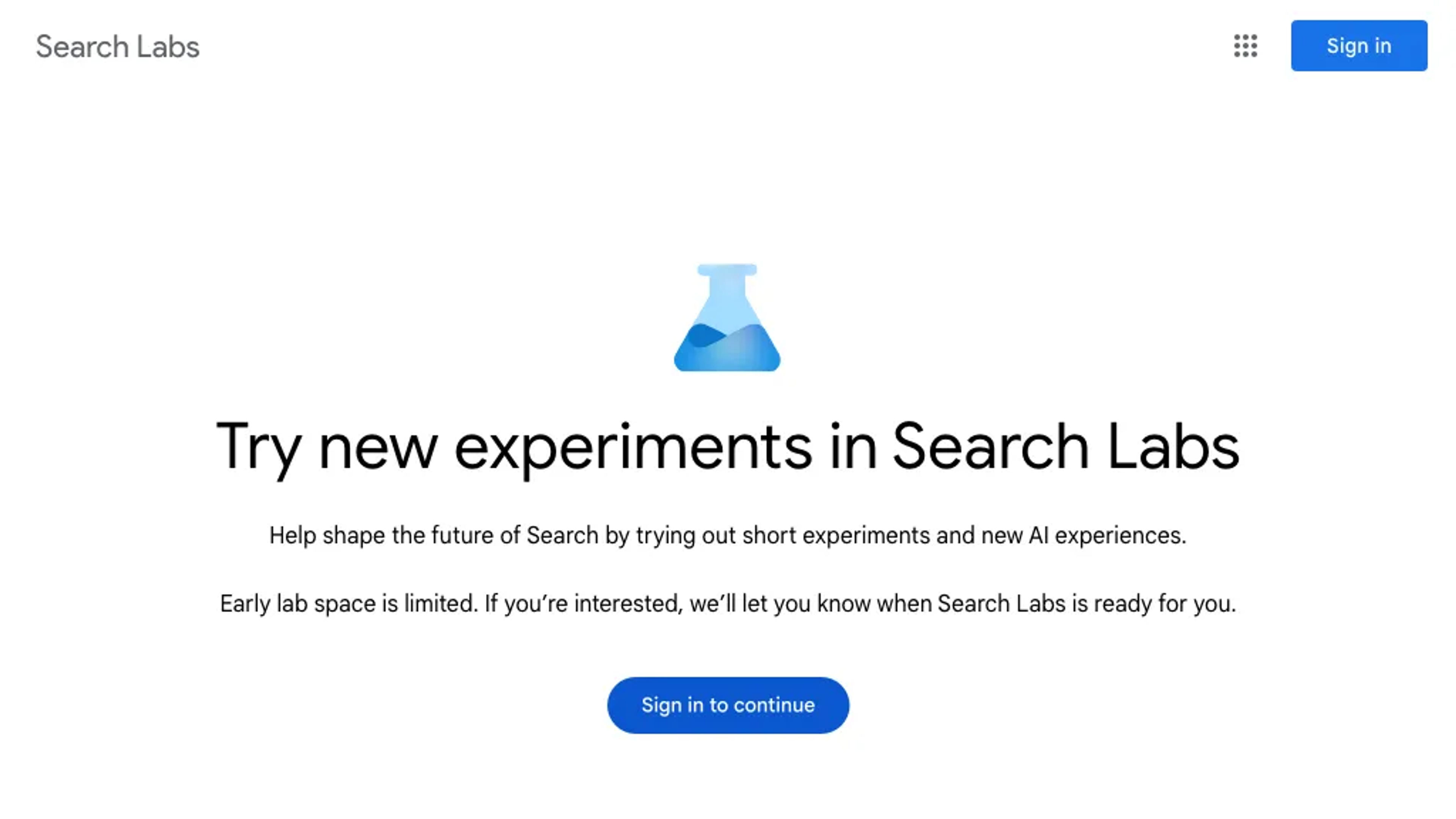 Google Search Labs