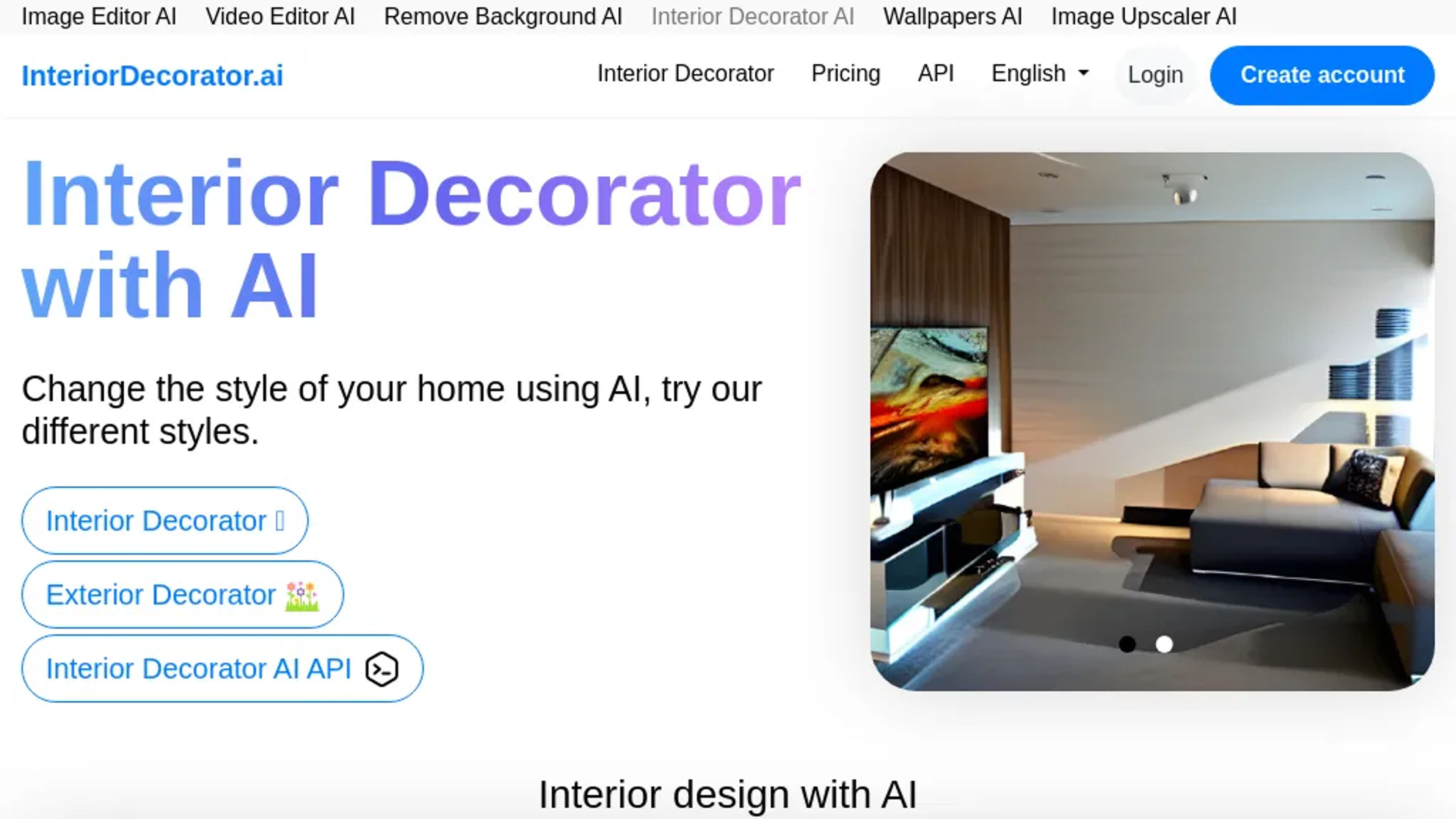 Interior Decorator AI