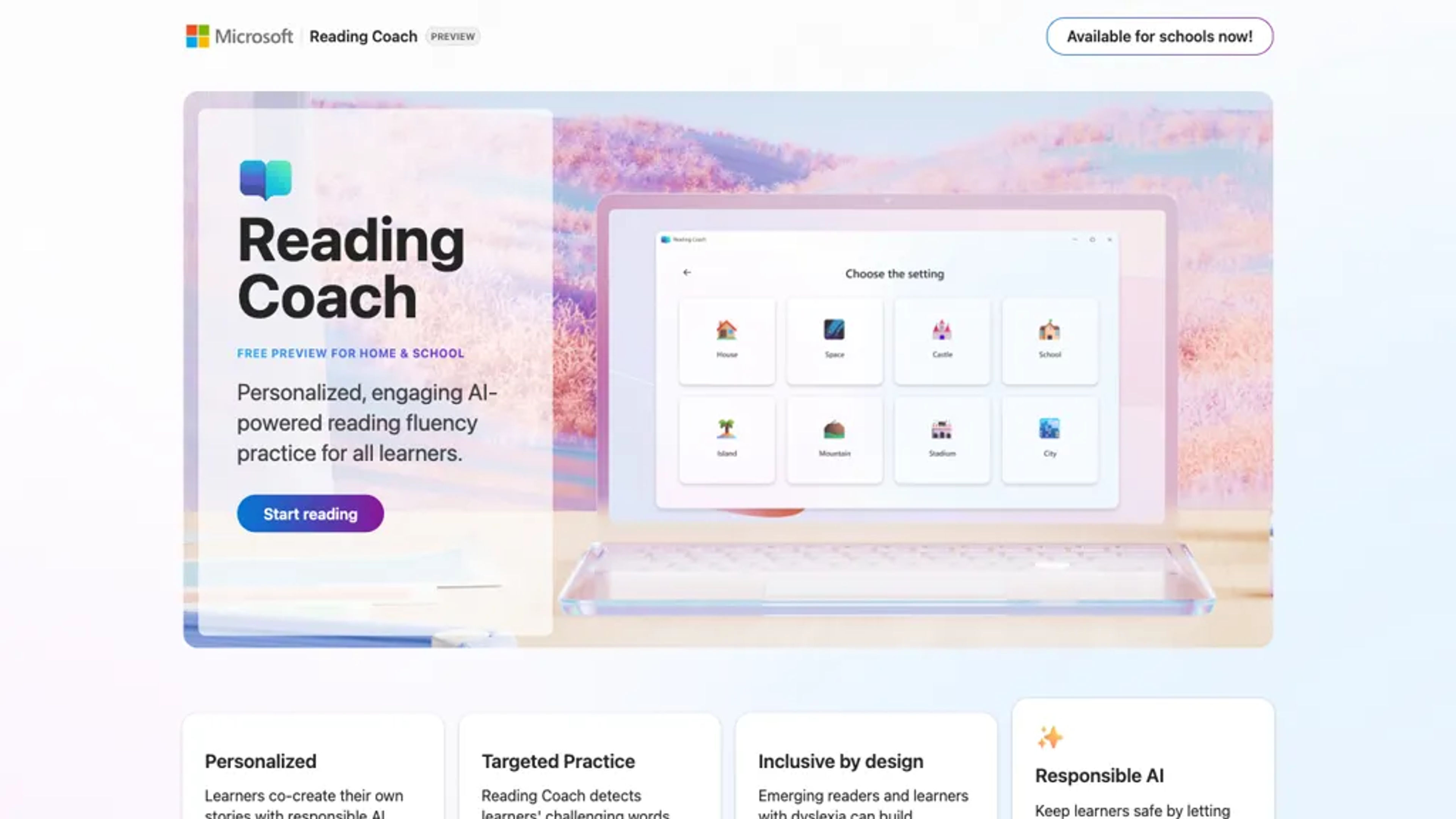 Microsoft Reading Coach