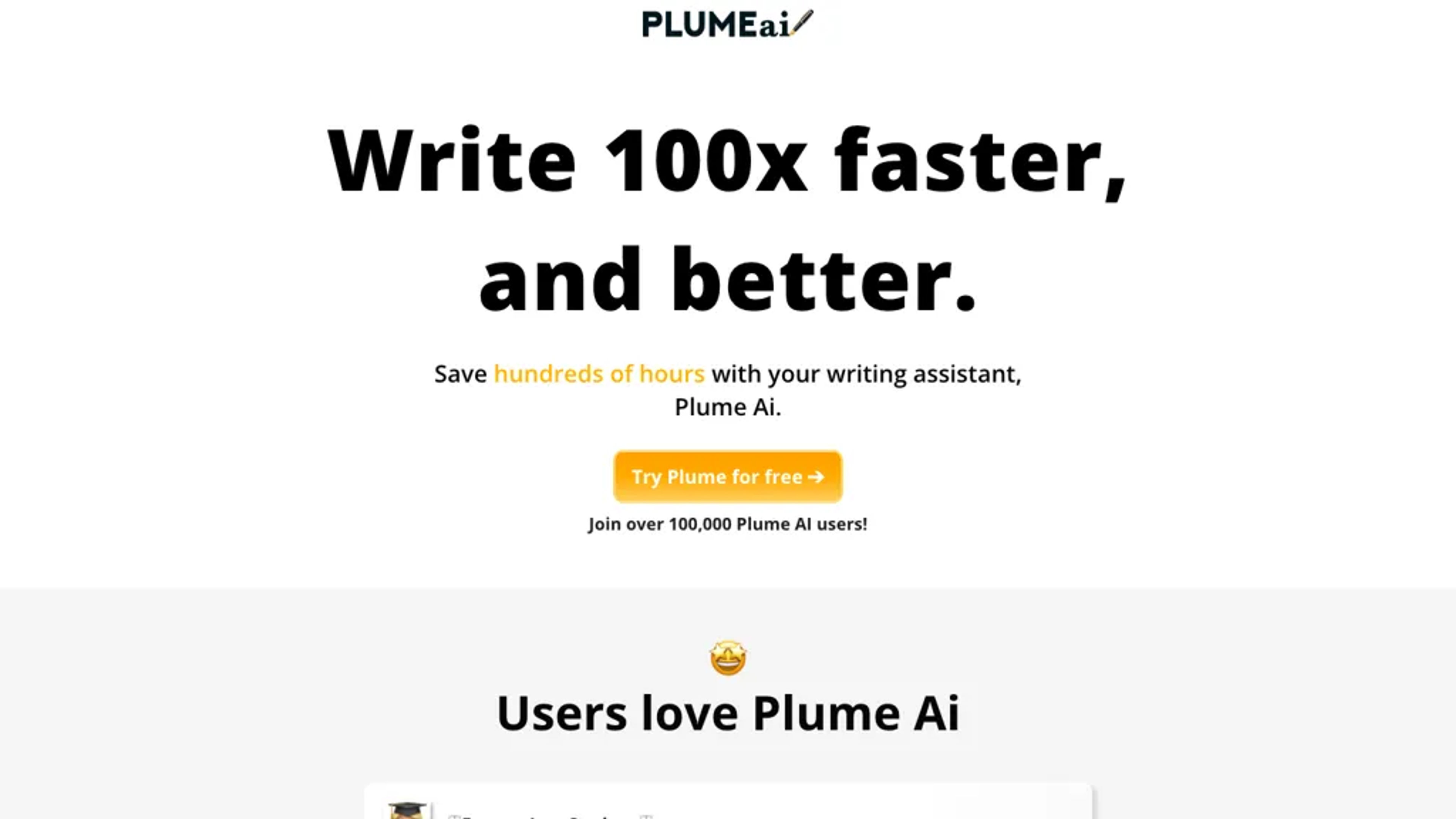 Plume AI