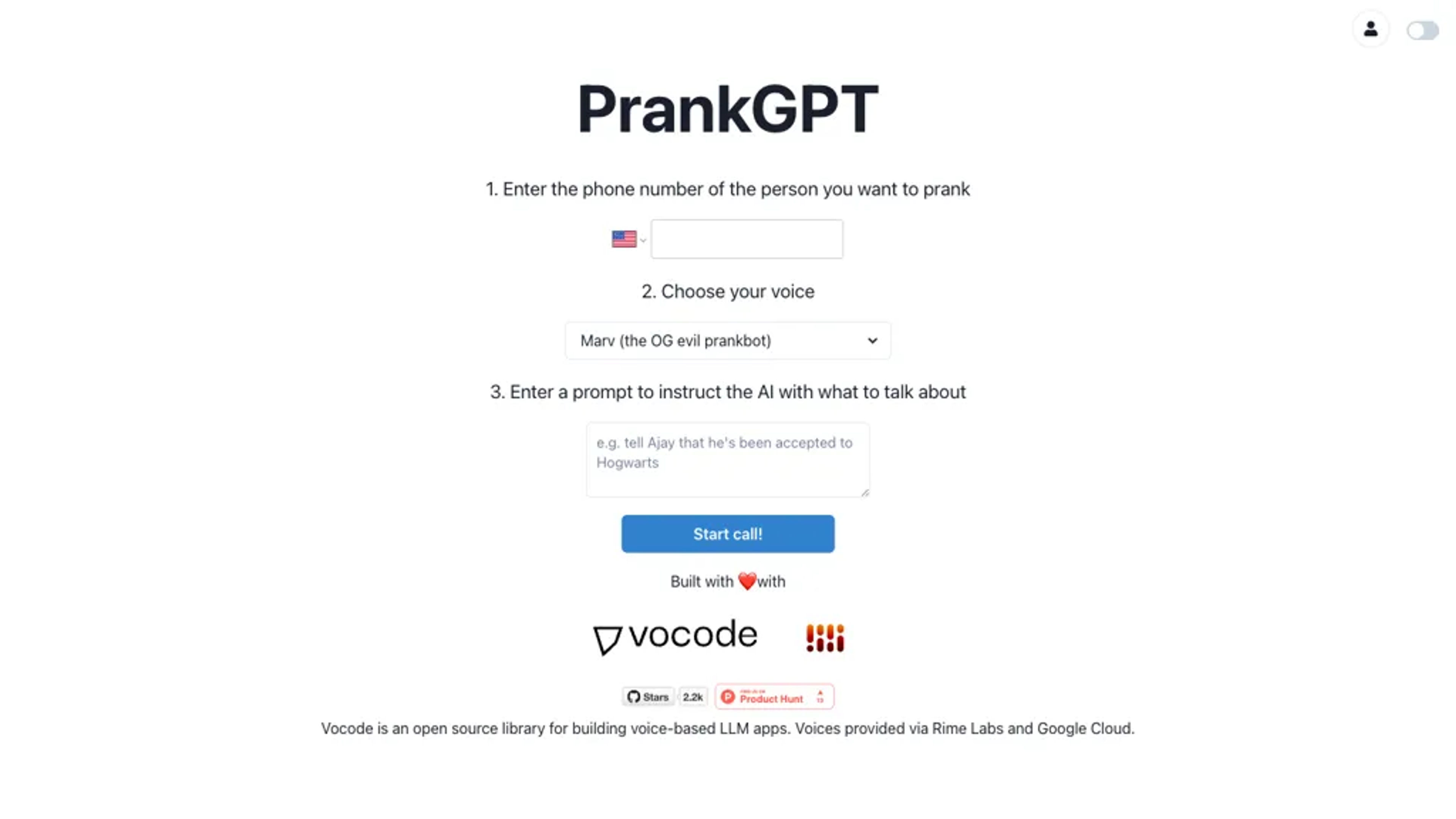 PrankGPT