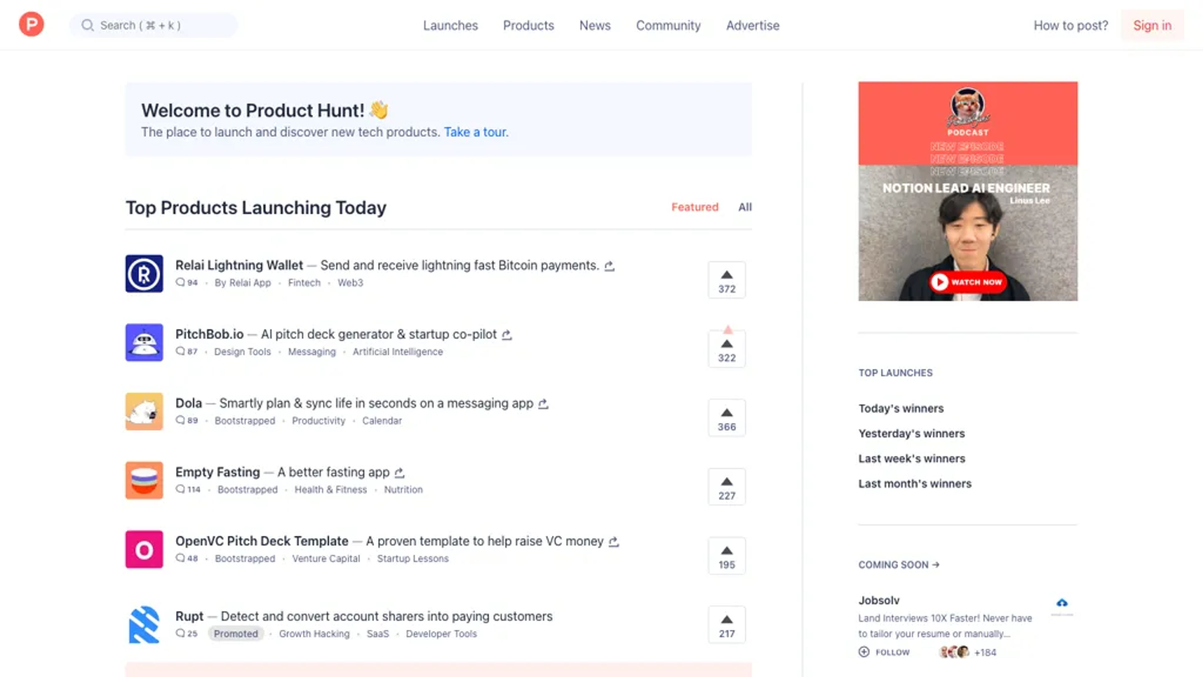 Product Hunt