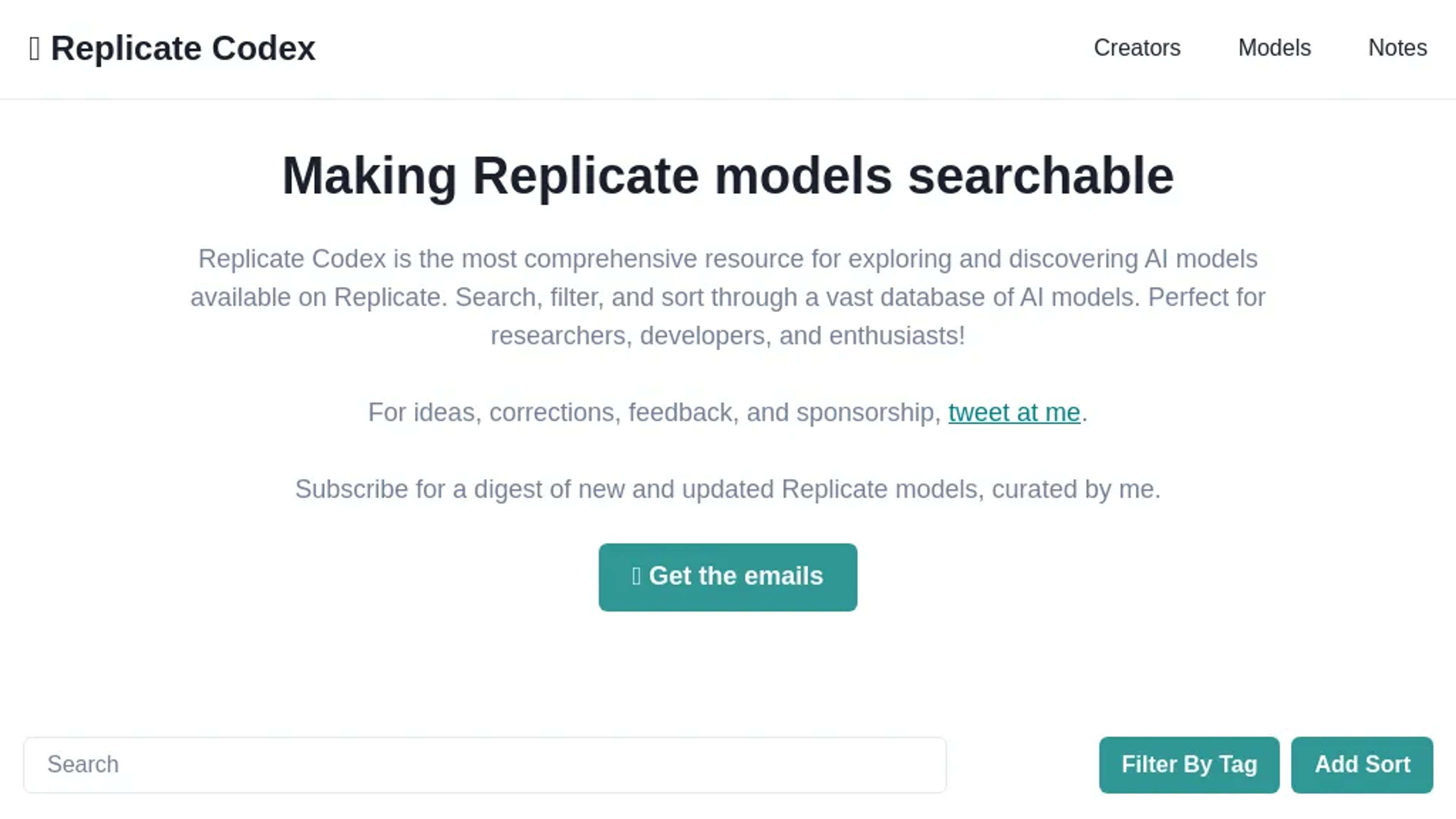 Replicate Codex