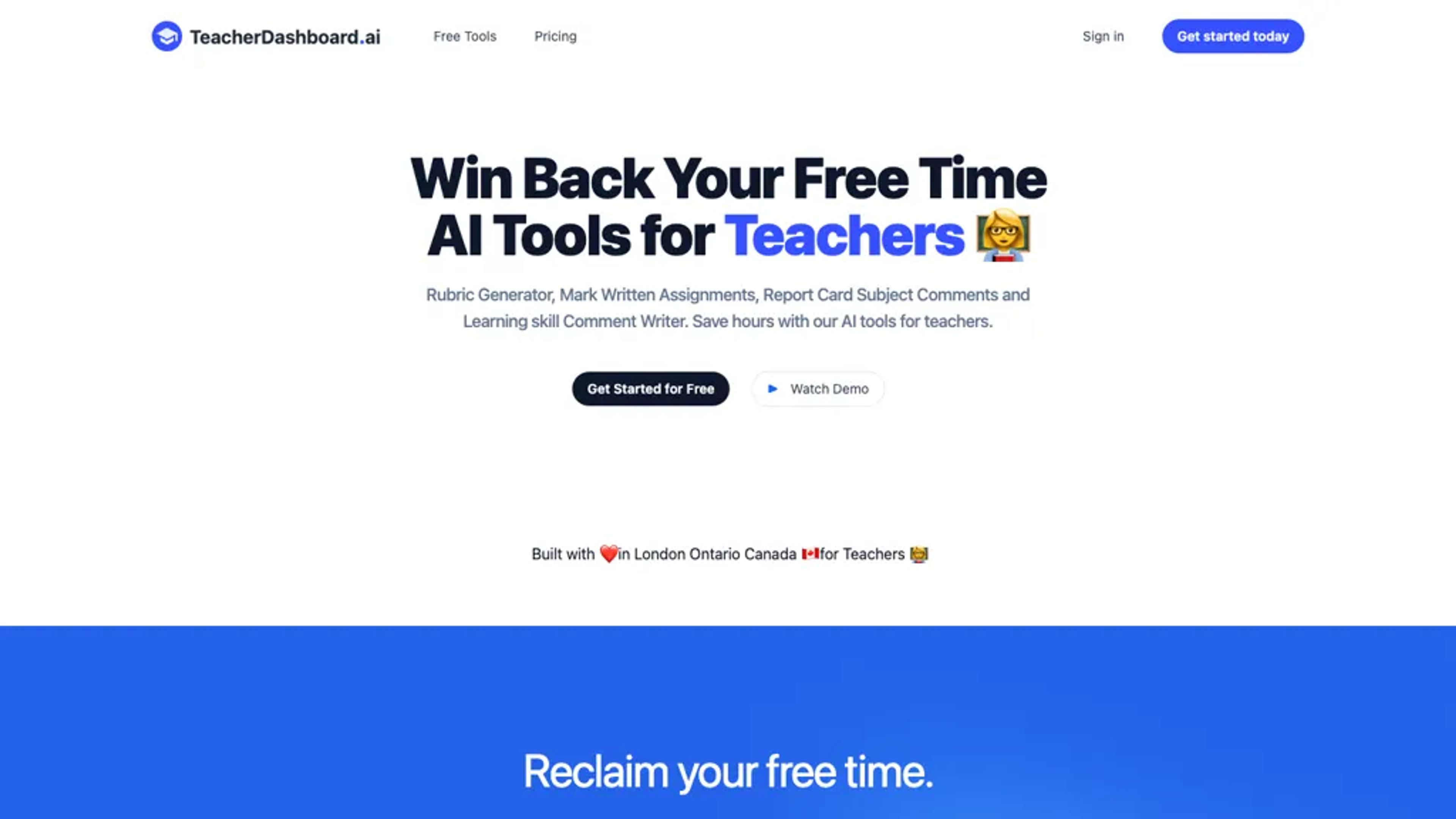 TeacherDashboard.ai