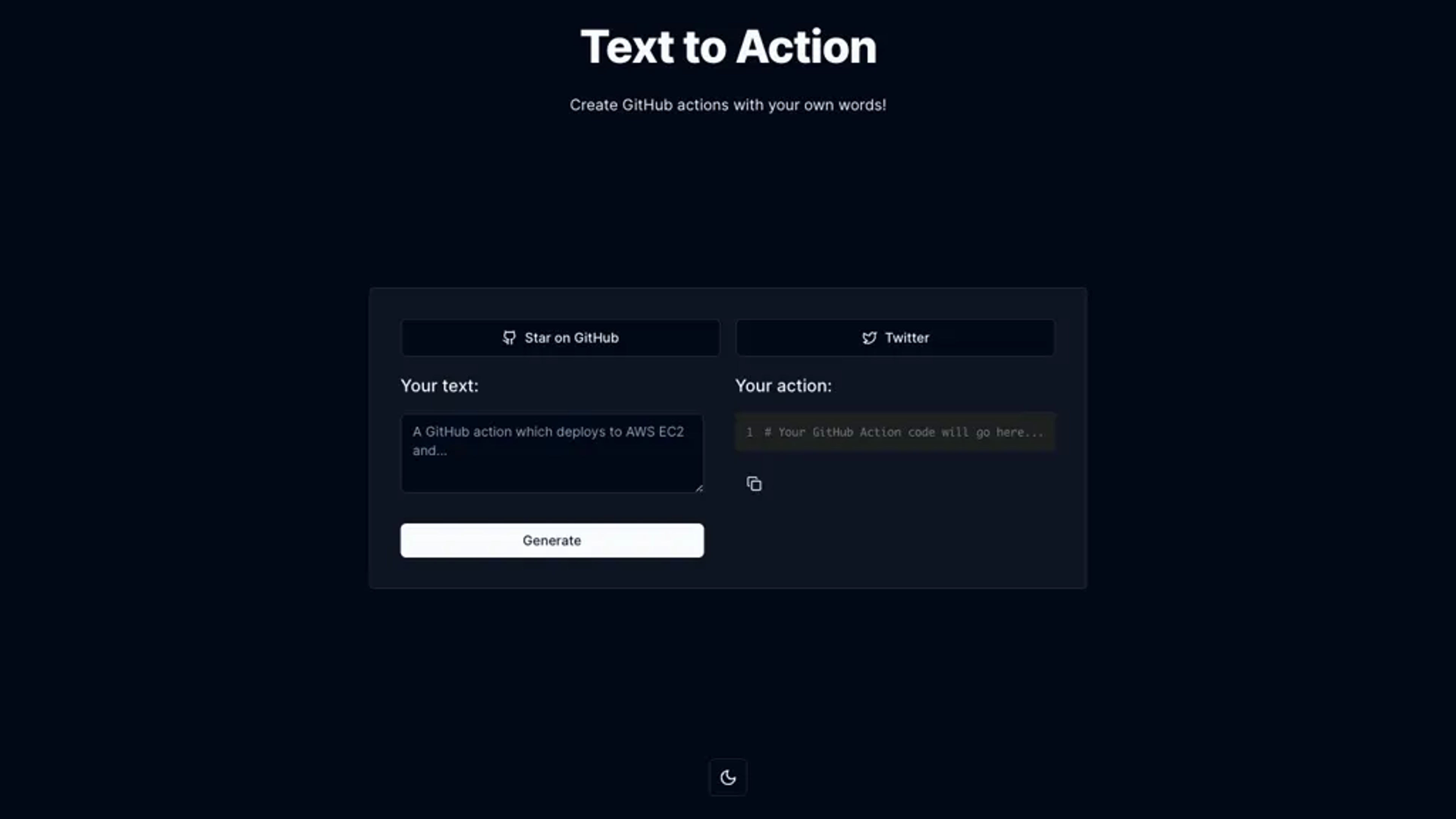 Text to Action