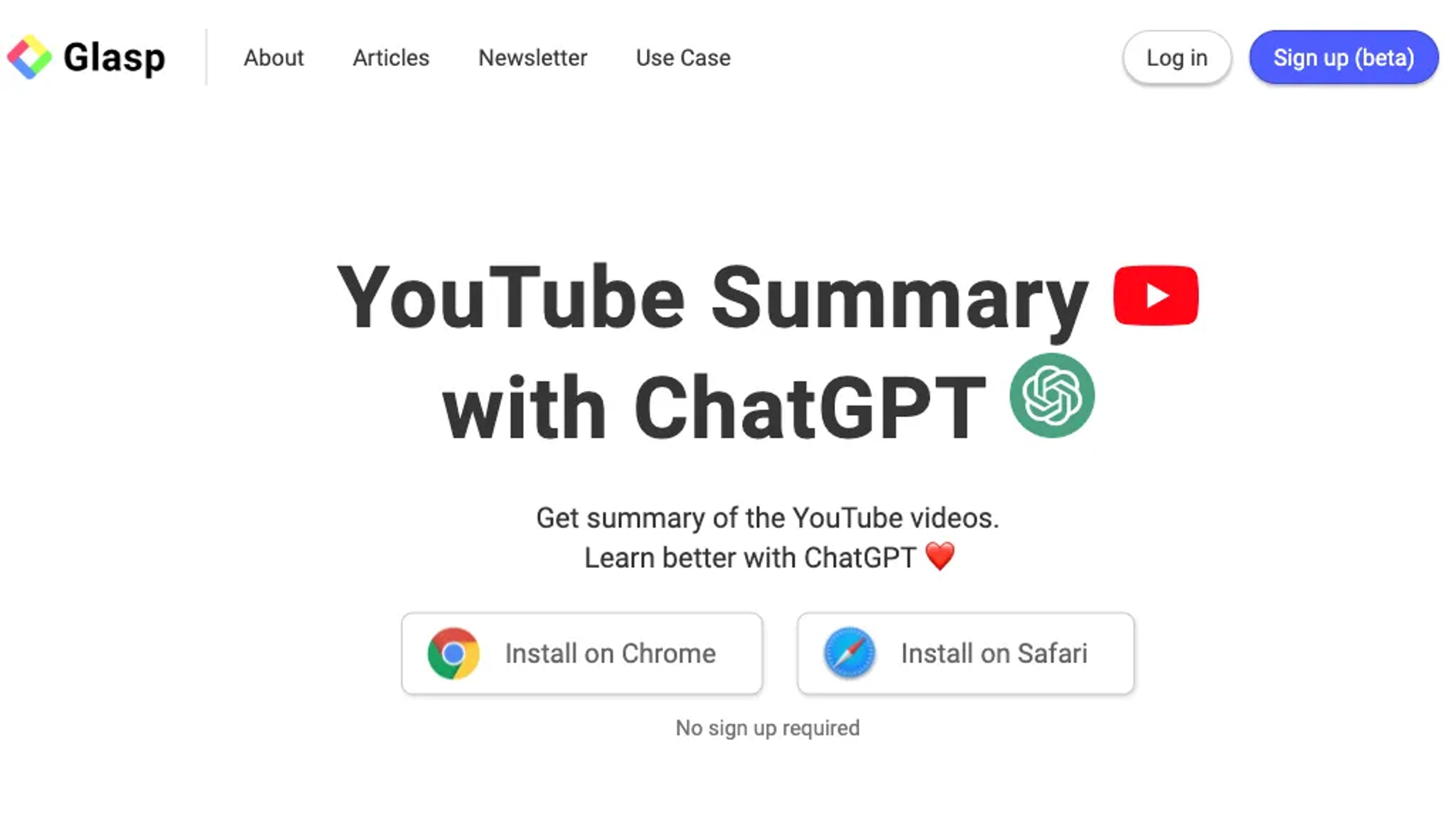 YouTube Summary with ChatGPT