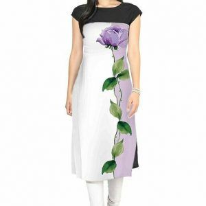 American Crepe Stylish Kurti