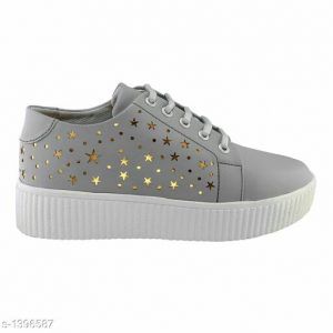 Stylish Girls/Women Shoe in Gray Color