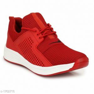 Men's Stylish Sports Shoe in Red Color