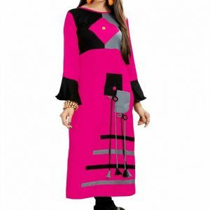 Stylish Trendy Women's Kurtis pink