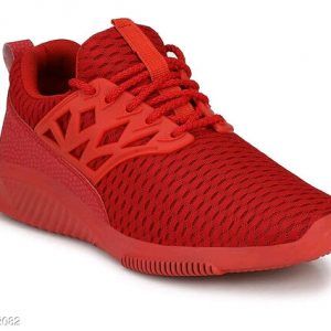 Men Sport Shoe in Red Color