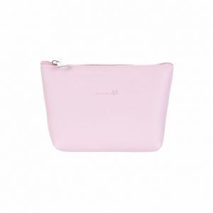 Miniso Trapezoid Cosmetic Bag (Light Pink)