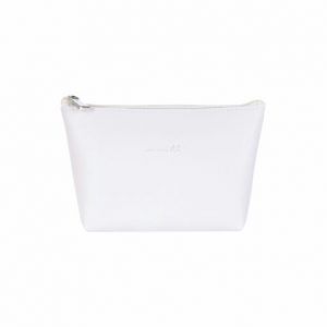 Miniso Trapezoid Cosmetic Bag (White)