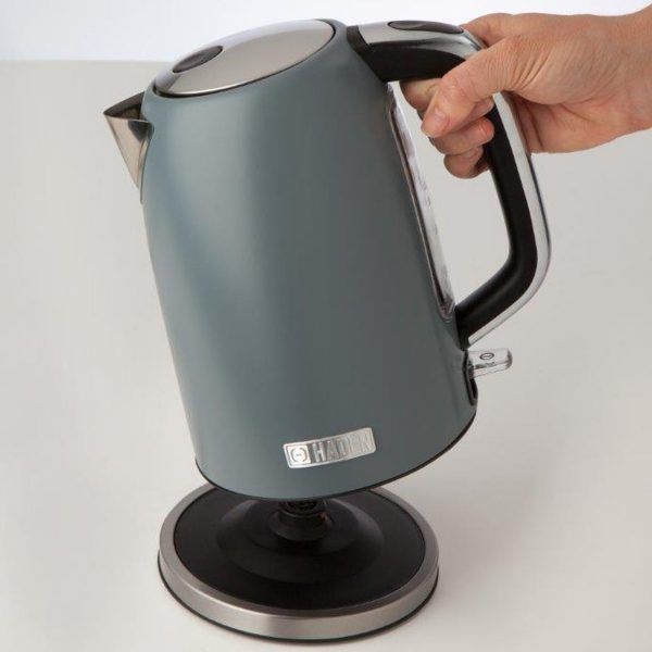 Haden Perth Sleek Slate Grey Kettle charging pot