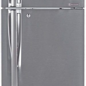 LG 260 L 4 Star Frost Free Double Door Refrigerator(GL-I292RPZL.APZZEBN, Shiny Steel, Inverter Compressor)