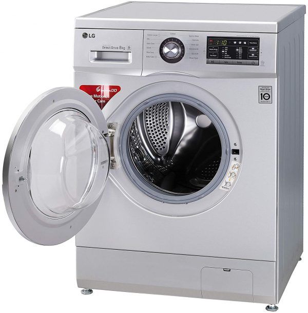 LG 8.0 kg Inverter Fully-Automatic Front Loading Washing Machine front