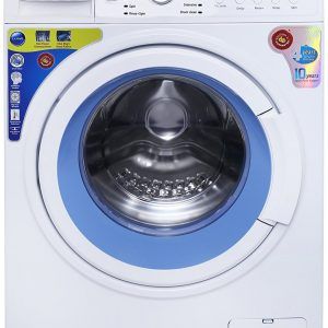 Lloyd 6 kg Fully-Automatic Front Loading Washing Machine (LWMF60, White and Blue)