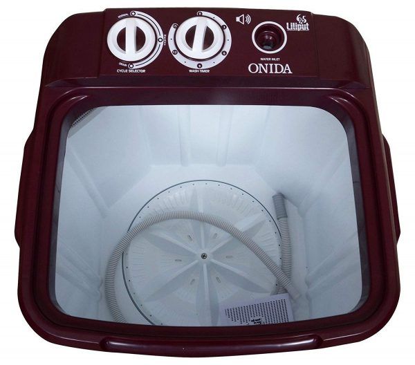 Onida 6.5 kg Washer Only (WS65WLPT1LR Liliput, Lava Red) top