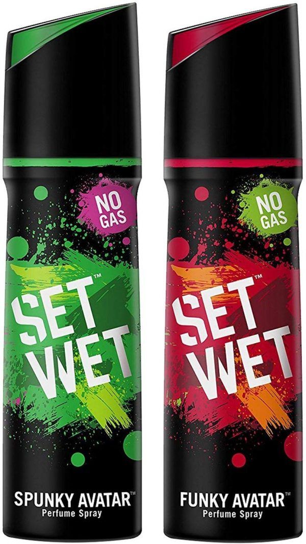 Set Wet Perfume, 120ml (Spunky and Funky Avatar, Pack of 2)